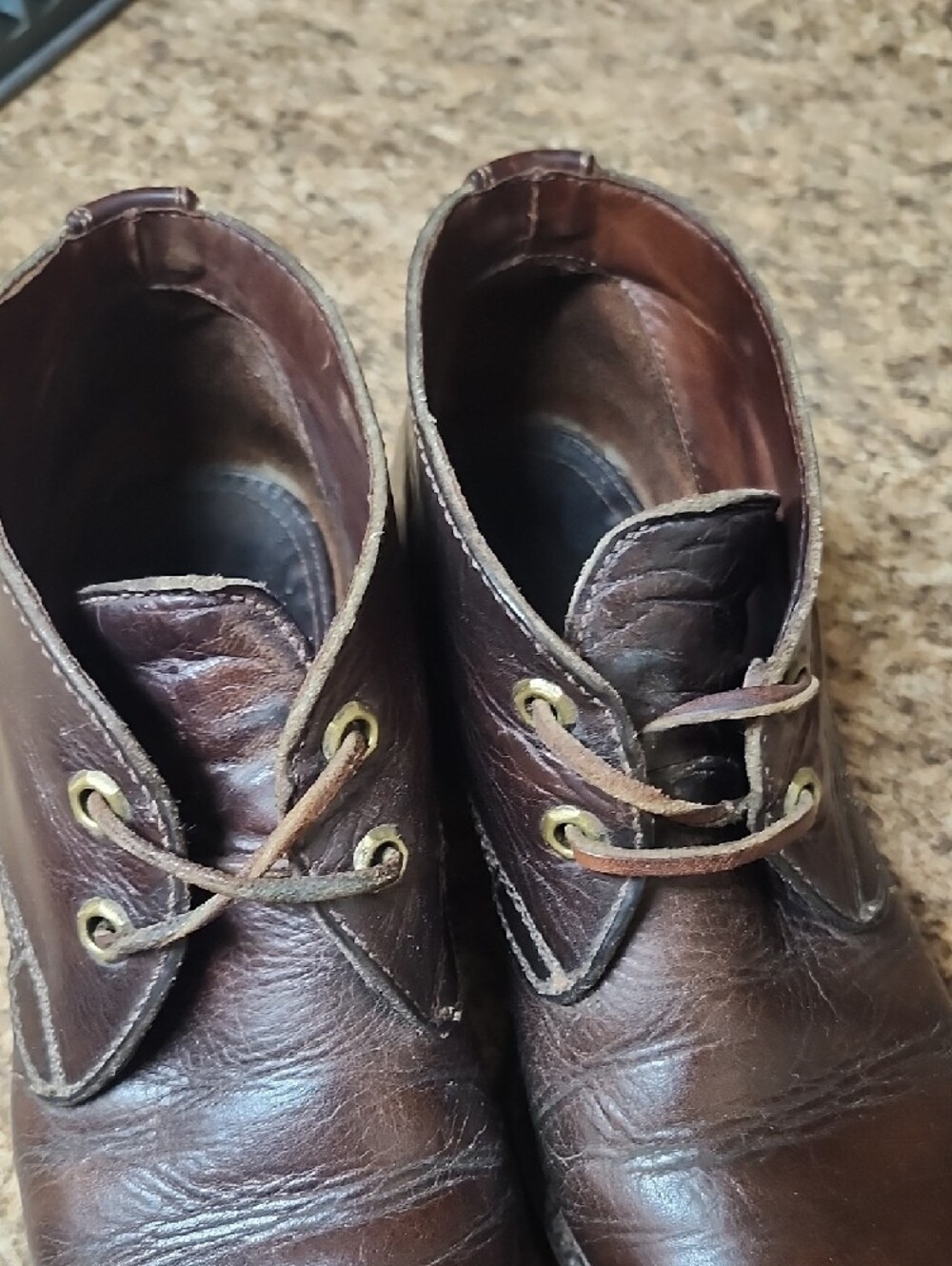 Vintage Leather Ankle Boots - Classic Casual Style - Picture 11 of 11